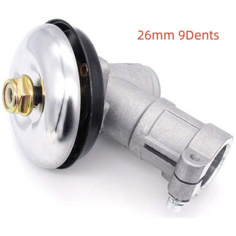 Universeller Getriebekopf Für Rasentrimmer, Getriebegehäuse Für Rasenmäher (26 Mm, 9 Zähne)