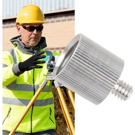 Qimeitech Adapter Für Laser-nivellier-stativ, 5/8 Zoll Weiblich Auf 1/4 Zoll Männlich Schraubadapter, Mikro-schraubadapter Für Stativ