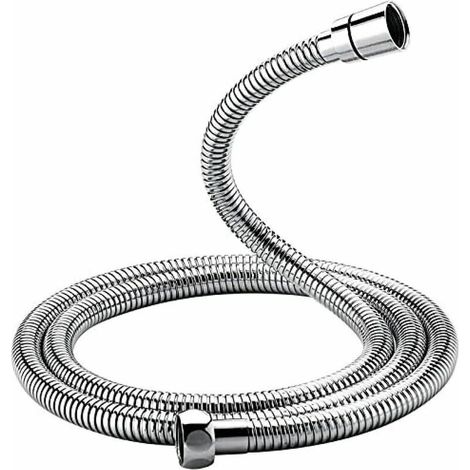 Universeller Duschschlauch (1,5 M), Verdreh- Und Verwicklungsfreier Duschschlauch Aus Edelstahl/chromiert