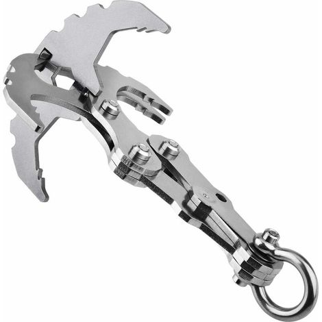 Grappin, Multifunktionaler Edelstahl-kletterhaken Für Outdoor Und Klettern, Multifunktionaler Gravity-haken