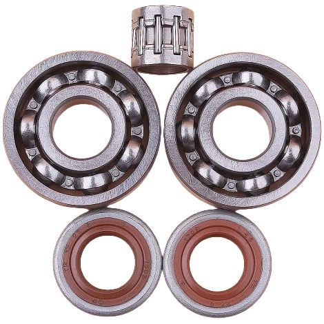 Lagersatz + Wellendichtringe + Nadelkäfig Für Motorsense Stihl Fs350 Fs400 Fs450 Fs480 Fsr450
