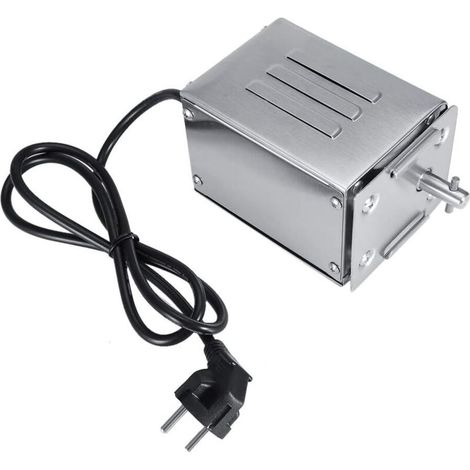 Elektrischer Grillspießmotor 15w Edelstahl Tragfähigkeit 50-70kg Eu-stecker 220v Einfache Installation