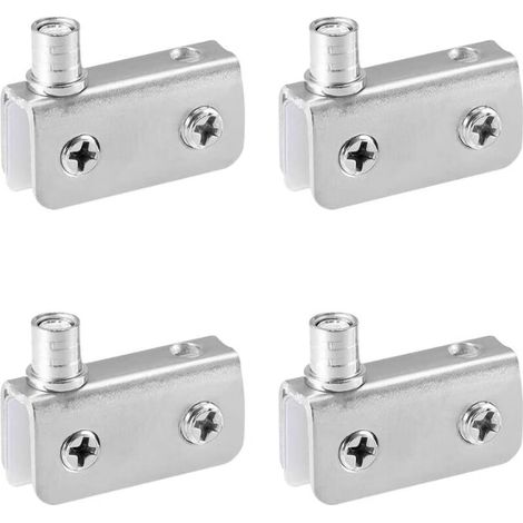 4er-pack Glastür-pivotlager, Glastür-scharnier, Edelstahl, Passend Für Glasstärke 5-8 Mm