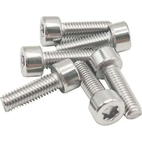6 Stück T25 M5-0,8x16 Mm Torx-schrauben Mit Rillen Für Stihl Fs55 Fs110 Fs130 Fs160 Fs180 Fs200 Fs220 Fs240 Fs250 Ersetzt 9022 341 0980