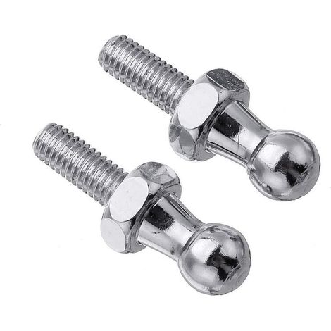 Kugelgelenkbolzen - 2 Bolzenenden Mit Splint M6 10 Mm Für Gasfeder-kugelgelenke