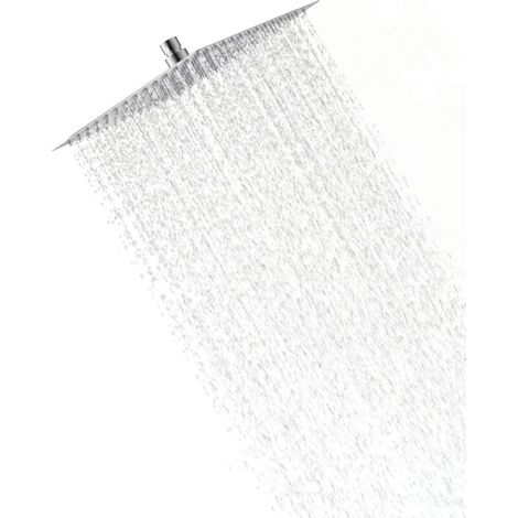 30 Cm Edelstahl-duschkopf – Quadratischer, 360° Drehbarer Brausekopf – Bis Zu 30 % Wassereinsparung – Kalkhemmende Silikondüsen