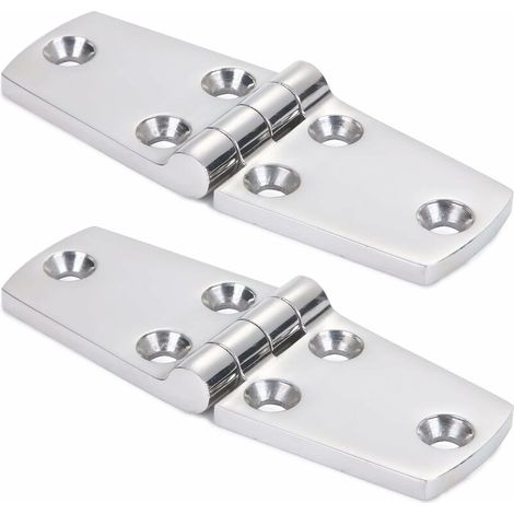 Scharnier Für Schiffe Edelstahl 316 102 × 38 Mm Türscharnier Schranktürscharnier Verwendet Für Boote, Yachten, Türscharniere, Schrankscharniere, Verbindungsscharniere, 2 Stück