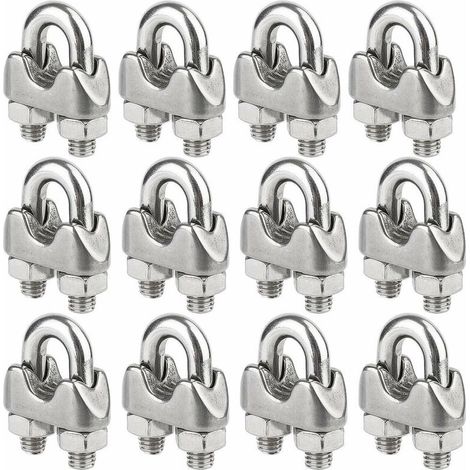 Edelstahl-kabelbinder 304 – 12er-pack – Für 3-mm-kabel – Rost- Und Korrosionsbeständig – Für Den Außenbereich