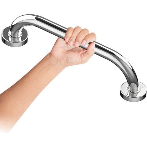 30cm Haltegriff Für Wc, Edelstahl Verchromt Für Badezimmer, Duschgriff, Badgriff, Haltegriffe Für Badezimmer