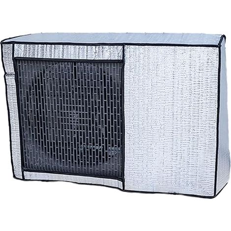 (offen, 100 X 42 X 79 Cm) Außenabdeckung Für Klimagerät Aus Aluminiumfolie, Staubdichte Abdeckung Für Außengeräte