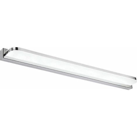 Led-spiegelleuchte 7w 42cm – Badezimmer-wandleuchte Ip44 Wasserdicht – Kaltweißes Licht 6000k 600lm – Edelstahl Und Acryl