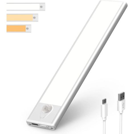 Schranklampe - 31 Leds Wiederaufladbare Led-beleuchtung Für Den Innenbereich, Kabellos, Magnetisch, Dimmbare Led-lampe Mit Bewegungsmelder, Led-licht Für Schrank, Garderobe, Treppe, Küche, Flur 4000k