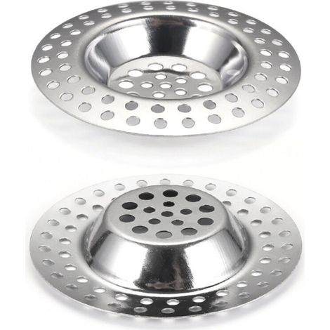 2 Stück Küchenspülen-sieb, Abtropfsieb Aus Edelstahl Für Die Spüle, Spülmaschinenfest (gr025)