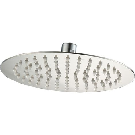 Hochdruck-duschkopf 15 Cm – Edelstahl 304 – Wand- Oder Deckenmontage – 60 Silikondüsen – Chromfinish