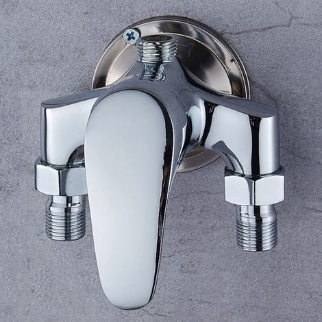 Duschmischer, Duschmischer-set Badezimmerarmatur Solar-wassererhitzer Messing-mischer Für Warm- Und Kaltwasser G1/2 Duscharmatur