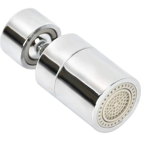 1pc Küchenhahn-auslauf 80° Mischerauslauf Küche 2 Modi Universeller Wasserstrahlregler, Strahlbrecher Küche Wassersparer Küchenhahn-zubehör Fm22