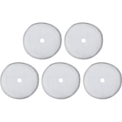 5er-pack Ersatzfilter Für French Press, Sieb, Wiederverwendbarer Kaffeefilter Aus Edelstahl, Abnehmbares Zubehör Für Die Kaffeemaschine (3 Größen Zur Auswahl) (350 Ml)