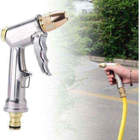 Gardena Spritzpistole Ouylaf, Multifunktionale Spritzpistole - Professioneller Hochdruck-gartensprüher, Gartenschlauchanschluss, Für Autowäsche Und Gartenbewässerung