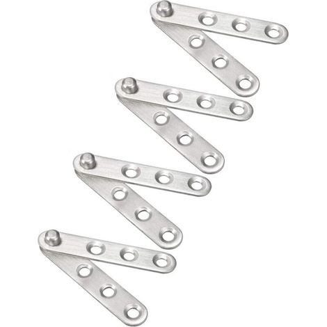 4 Stück 360-grad-drehscharniere Aus Edelstahl Für Türen, 60 Mm X 11 Mm