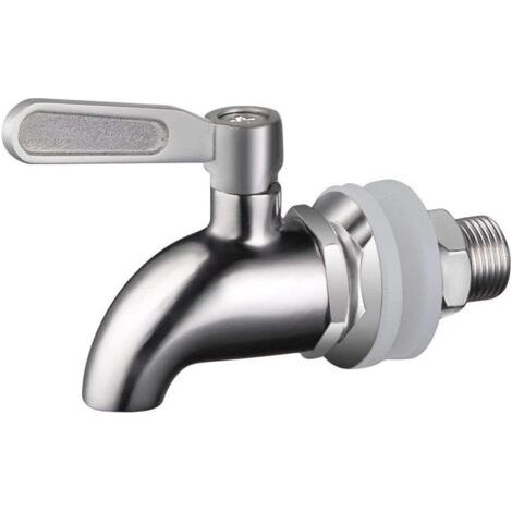 Verchromter Messinghahn Aqua-techniques Für British Berkefeld Schwerkraft-wasserfilter - 12mm