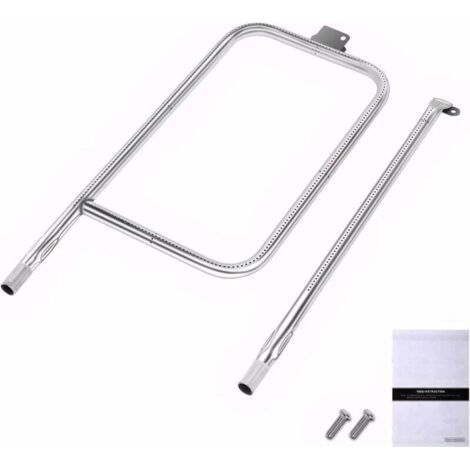61,6 X 26,4 Cm Brennerrohr 65032 Für Weber Q300 Serie Q320, Q3000, Q3200, Edelstahl Gasgrill Zubehör