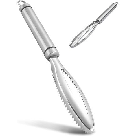 1 Stück Fischschuppenentferner, Professioneller Fischschaber Aus Edelstahl 304, Küchengeräte