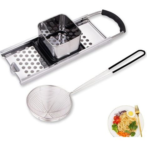 2 Stück Edelstahl-spätzle-reibe, Spätzlepresse, Spätzleschaber Aus Rostfreiem Stahl Mit Teigführung, Für Spaghetti, Knödel Und Nudeln