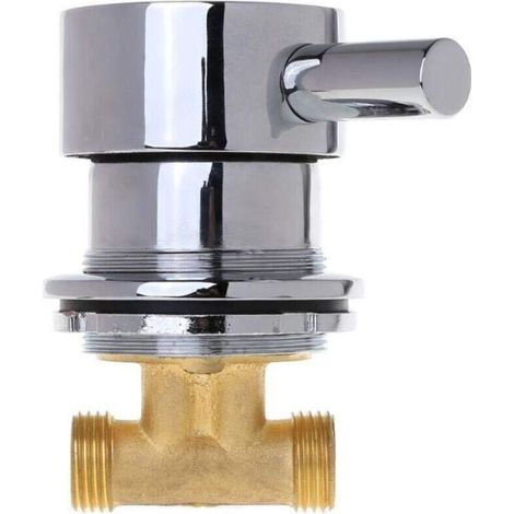 Thermostatischer Mischer, Duschraum-mischventil, Kalt-warm-wassermischer, Zwei-in-eins-auslaufhahn G1/2