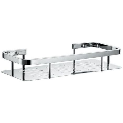 Duschablage Aus Edelstahl - Badezimmer Regal Badewanne Ablage Unterstützung Ecke Wandmontiert (1 Ebene, Edelstahl)