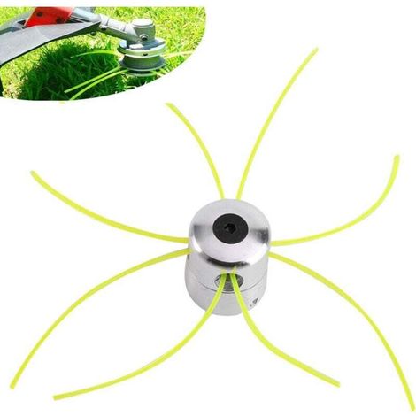 Aluminium Nylon Geschnittener Faden Spule Universelle Rasentrimmerkopf (mit 4 Fäden)