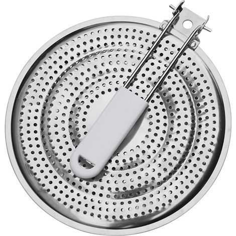 Edelstahl-wärmeverteiler, 20 Cm, Nur Für Gaskochfelder