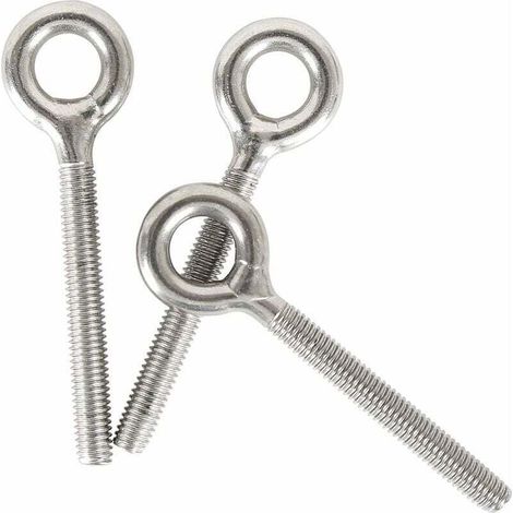 Edelstahl 304 Ringschraube M4 Mit Langem Gewinde, 20 Stück