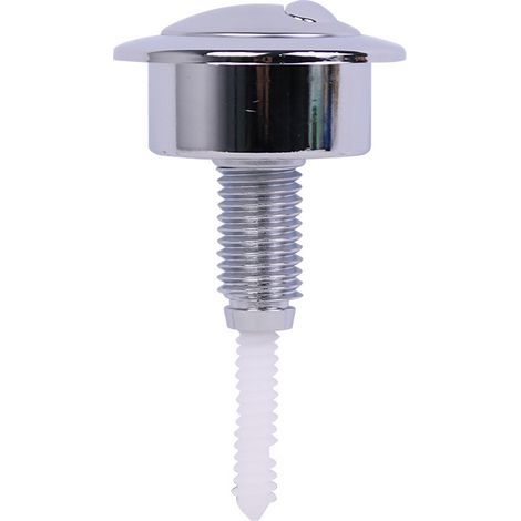 Silberner Spülknopf, Wc-druckknopf, Doppelter Druckknopf Für Wc-spülung