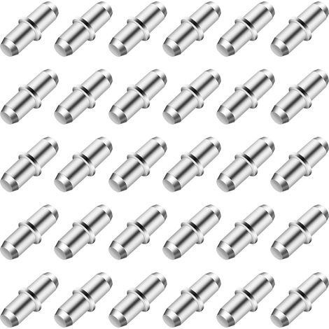 80er Set Regalträger 5 Mm, Regalhalter Für Regale, Schrankbodenträger, 5 X 16 Mm