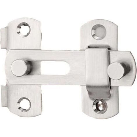 1er Set Scharnierschlösser Für Schiebetüren Aus Edelstahl, Sicherheitsverriegelungsstange Für Türen Und Fenster, Möbel