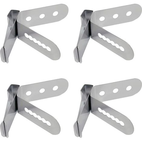 Multifunktionale Edelstahl-sondenhalter-zangen Für Grill, 4er-set – Halterung Für Sonden-thermometer