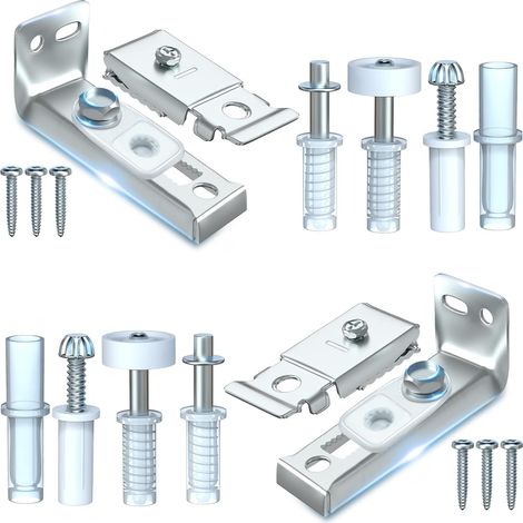 Reparaturset Für Beschläge – 2-teiliges Ersatzteilset Für Türen, Mit Einem 3/8-zoll-drehzapfen Und Einer 7/8-zoll-führungsrolle, Geeignet Für Falt-schiebetüren, Ziehharmonikatüren Und Scheunentüren