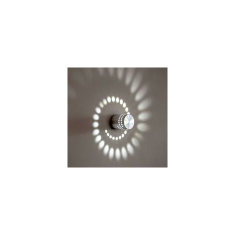 Wandleuchte Schlafzimmer Spirale Wandleuchte 3w Moderne Led Wandleuchte Für Schlafzimmer, Flur, Gang, Bar, Café, Wohnzimmer (weißes Licht) [energieeffizienzklasse A+]