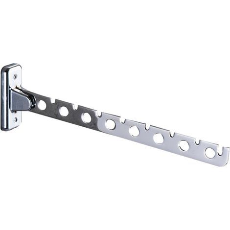 Wandbügel, 1er Set Klappbarer Wäscheständer Aus Edelstahl, Wandtrockner Für Kleidung, Wandhaken Zum Aufhängen Von Kleidern Für Schlafzimmer, Wohnzimmer, Balkon