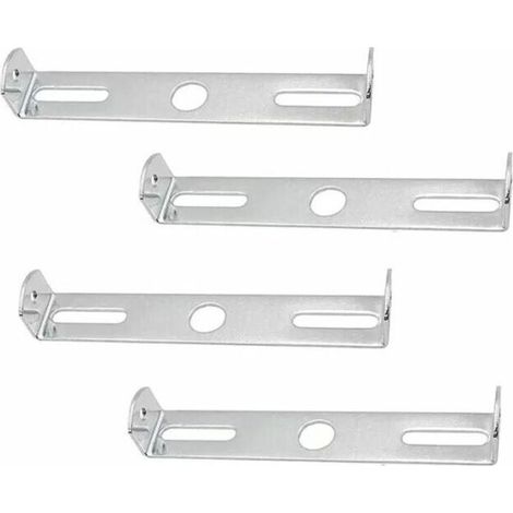 Deckenleuchten-halterung, Kronleuchter-befestigungszubehör, Deckenbefestigung Für Lampen, 4 Stück (silber)