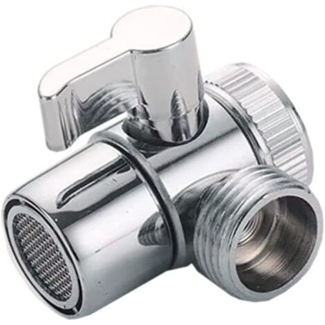 3-wege-duschventilkomponente, Duschkopfadapter Für An Der Duschstange Montierte Küchenspülenarmaturen, Duschverteiler-ventil Für Dusche Und Küche (zinklegierung)