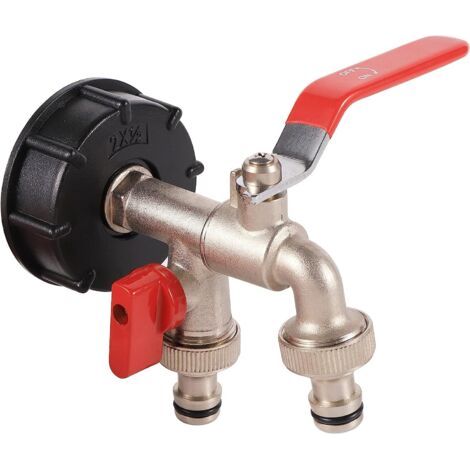 Ibc-adapter, S60x6 Ibc-tankadapter, 1/2