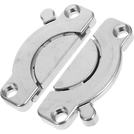 Tischverbinder Aus Zinklegierung, 2 Verbinder, Einfach Zu Installieren Und Zu Befestigen