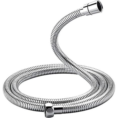 G851-20, Universeller Duschschlauch (g1/2 Zoll, 2m), Verdreh- Und Knicksicherer Duschschlauch Aus Edelstahl/chrom