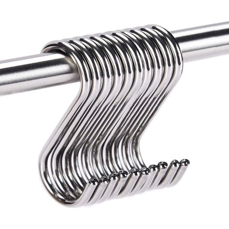 Edelstahl-s-haken, Tragfähigkeit 50 Lb