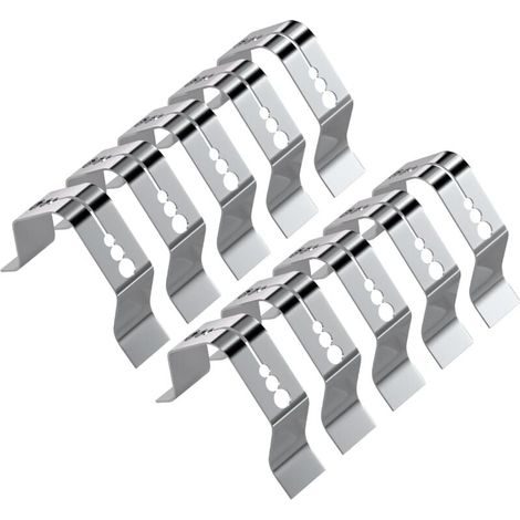 10er-pack 3-loch-sondenhalter, Temperatursensor-klammer Für Fleischgrill, Universeller Sondenhalter Im Stil A