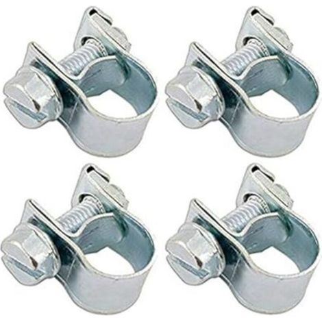 4x Kraftstoffschlauch Mit Schraubanschluss Für Rasenmäher, Motorhacke, Moped Und Motorrad (6-8 Mm)