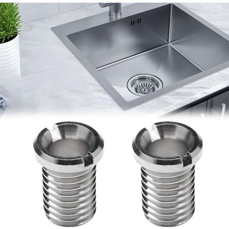 2 Schrauben Für Spülbeckenkorb, Senkkopfschrauben Für Spülbecken, Siebschrauben, Edelstahlsieb-schrauben, Senkkopfschrauben Für Siebkorb, Ventile Für Spülbecken, Siebkörbe Für Spülbecken