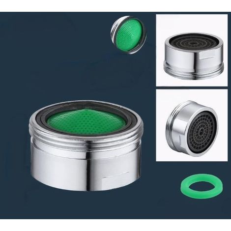 Drei-wege-lüfter Mit Spritzwassergeschütztem Design, Mini-luftdüse, Küchen- Und Badezimmerzubehör - Silber