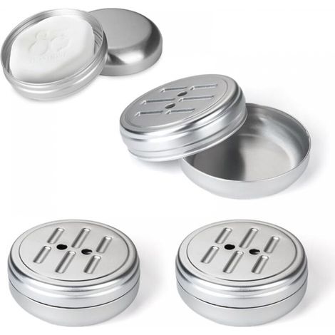 Reise-seifendose, 3er-pack, Ideal Zur Aufbewahrung Von Seife, Kleinen Reiseartikeln Und Erste-hilfe-sets